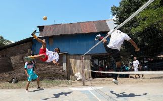 Gerakan Panrannuangku Ganjar Meriahkan HUT Kemerdekaan RI Lewat Lomba Takraw - JPNN.com