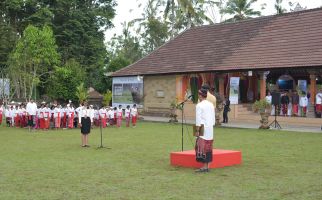 HUT ke-78 RI, Relawan Bakti BUMN Upacara di Desa Penglipuran Bali - JPNN.com