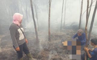 Damiana Sumiati Terjebak dalam Kebakaran Lahan di Kapuas Hulu, Innalillahi - JPNN.com