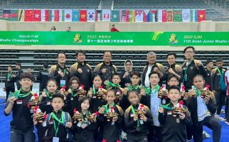 Kontingen Indonesia Bawa Pulang 6 Emas dari Kejuaraan Wushu Junior Asia - JPNN.com