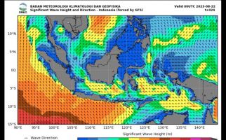 Masyarakat Pesisir Diminta Waspada Gelombang 4 Meter Hari Ini sampai Besok - JPNN.com