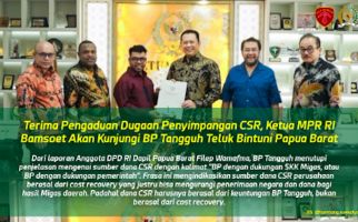 Tindak Lanjuti Laporan Soal Dugaan Penyimpangan CSR, Ketua MPR RI Bakal Kunjungi BP Tangguh Teluk Bintuni - JPNN.com