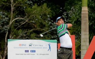 Dua Pegolf Thailand Mendominasi Hari Pertama Turnamen BNI Ciputra Golfpreneur 2023 - JPNN.com