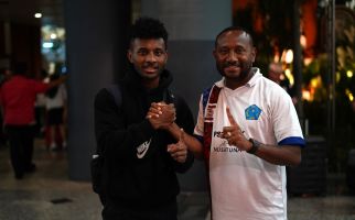 Melvin Rumere Tiba di Bali, YPM: Semoga Badai Pasifik Bawa PSBS Biak Promosi ke Liga 1 - JPNN.com