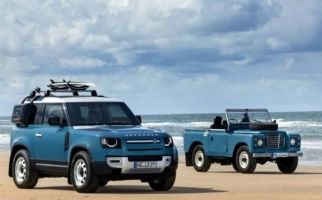 Land Rover Defender 90 Marine Blue Hadir dalam Peringatan Spesial - JPNN.com