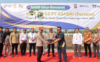 Gelar Program Green Movement, ASABRI Bagikan 1.000 Bibit Pohon ke Polda Kalteng & Polda Sulteng - JPNN.com