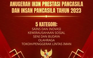 BPIP Siap Gelar Penganugerahan Ikon Prestasi Pancasila dan Kirab, Catat Tanggalnya - JPNN.com