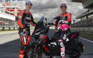 Skutik Aprilia SR GT Edisi MotoGP Diperkenalkan, Siap-Siap - JPNN.com