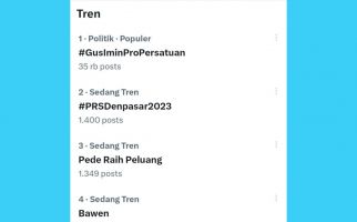 Meriah & Seru! PRS Denpasar 2023 Trending Topic di X - JPNN.com