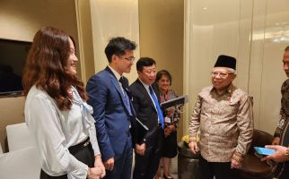 Ma'ruf Amin Berkunjung ke Shanghai, Bertemu Perwakilan J&T dan MAKUKU - JPNN.com