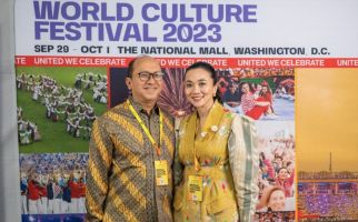Dubes Rosan Terpukau Menyaksikan Miniatur Indonesia di World Culture Festival 2023 - JPNN.com