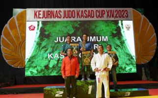Kejurnas Judo Piala Kasad, DKI Jakarta Meraih Juara Umum - JPNN.com
