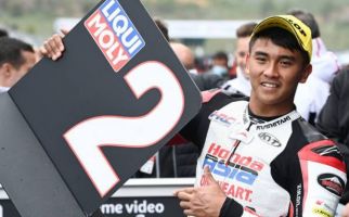Cah Magetan Mario Aji Naik Kelas ke Moto2 Mulai Musim Depan, Keren! - JPNN.com