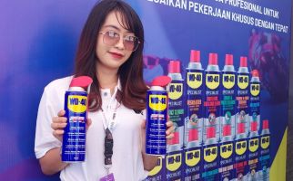 WD-40 Dengan Desain Kaleng Baru Ikut Memeriahkan MotoGP Indonesia 2023 - JPNN.com