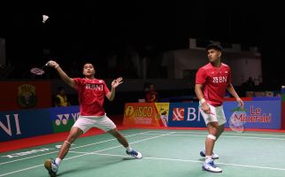 Rayhan/Rahmat Selamatkan Wajah Ganda Putra di Indonesia International Challenge 2023 - JPNN.com