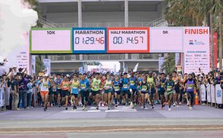 Dibanjiri Puluhan Ribu Pelari, Hibank Jakarta Marathon 2023 Mendapat Pujian dari PB PASI - JPNN.com