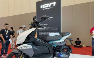 IMOS 2023: ION Mobility & TVS Motors Berkolaborasi, Hadirkan Motor Listrik Bergaya Sporty - JPNN.com