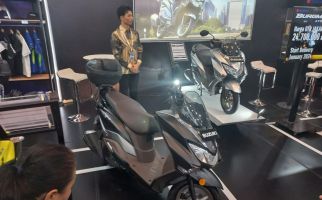 Suzuki Burgman Street 125EX Melantai di IMOS 2023, Sebegini Harganya - JPNN.com