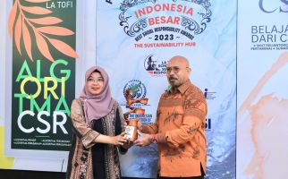 Nicke Widyawati Jadi Bintang CSR di Indonesia Best Social Responsibility Awards 2023 - JPNN.com
