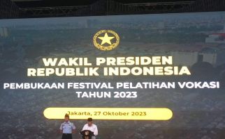 Wapres Buka Festival Pelatihan Vokasi dan Job Fair Nasional 2023, Soroti Poin Ini - JPNN.com