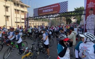 Ribuan Pesepeda Ramaikan Gowes Sumpah Pemuda KawanJuang GP - JPNN.com