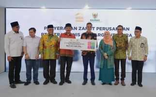 BAZNAS Terima Zakat Perusahaan Rp 5,4 Miliar dari MBK Ventura - JPNN.com