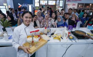 Berkreasi dengan Ellenka Profesional, Chef Angie Bikin Heboh SIAL Interfood 2023 - JPNN.com