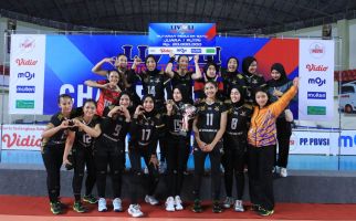 Hany Budiarti Antar TNI AU Meraih Gelar Juara Livoli Divisi Utama 2023 di Tangerang - JPNN.com