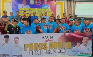 Puluhan Ribu Buruh di Jambi Dukung Anies-Muhamin di Pemilu 2024 - JPNN.com