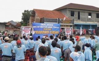 Pemimpin Wong Cilik, Prabowo-Gibran Didukung Ratusan Pengemudi Becak Motor Jateng - JPNN.com