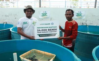 Baznas Bazis DKI Sumbang 24 Ribu Benih Ikan untuk Pembudi Daya di Pulau Tidung - JPNN.com