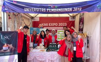6 Kelompok Wirausaha Muda dari UPJ Hadiri Pameran Kewirausahaan Mahasiswa Indonesia - JPNN.com