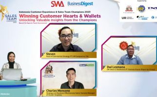 SWA & BUSINESS DIGEST Beri Penghargaan untuk Customer Experience & Sales Team Champion 2023 - JPNN.com