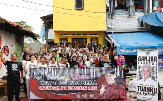 Kowarteg Ganjar Targetkan Raih Suara Pemilih Milenial di Jakarta Barat - JPNN.com
