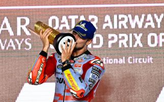 Berjaya di MotoGP Qatar 2023, Di Giannantonio Singgung Bagnaia - JPNN.com
