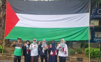 Aksi Bela Palestina yang Digelar DSKS Jateng Aman dan Damai - JPNN.com