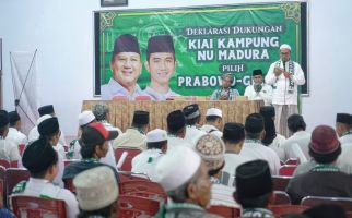 Duet Prabowo dan Gibran jadi Capres-Cawapres Pilihan Kiai NU di Sampang - JPNN.com