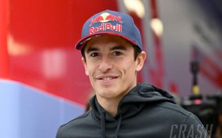 Hasil Tes MotoGP Valencia 2023: Marc Marquez Tersenyum Lebar - JPNN.com