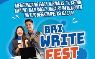 BRI Write Fest 2023 Tawarkan Hadiah Ratusan Juta, Yuk Daftar! - JPNN.com
