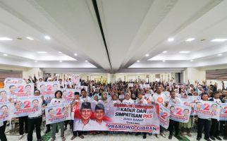 Ratusan Simpatisan PKS Jabar Dukung Prabowo-Gibran - JPNN.com