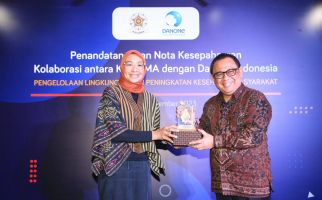 Danone Indonesia-KAGAMA Dorong Pengelolaan Lingkungan & Kesehatan Masyarakat - JPNN.com