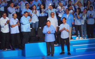 3 Momen Menarik Prabowo-Gibran di Acara Konsolidasi Waktunya Indonesia Maju - JPNN.com