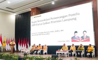 Airlangga Intruksikan Golkar Lampung Menangkan Prabowo-Gibran - JPNN.com