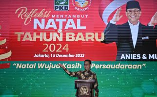 Anies Bicara Kebinekaan Bangsa Indonesia saat Refleksi Natal bersama PKB - JPNN.com