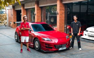 Beli Kaus Garasi Drift Berkesempatan Dapat Mazda RX8 Modifikasi - JPNN.com