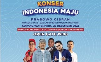 Gibran Rakabuming Raka Bakal Hadiri Konser Indonesia Maju di NTT - JPNN.com