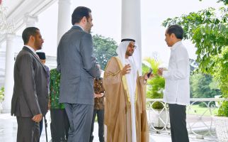 Jokowi Terima Utusan MBZ di Istana, Elite NU dan Muhammadiyah Berkumpul - JPNN.com