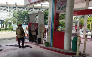 Polisi Turunkan Tim Labfor Selidiki Penyebab Ledakan di SPBU Undip Semarang - JPNN.com