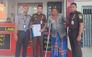 Amiruddin Terpidana Korupsi Dana Desa Dijebloskan ke Lapas Banda Aceh - JPNN.com
