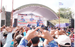 Berkampanye di Monumen Jenderal Soedirman, Ibas Ajak Warga Pacitan untuk Melangkah Lebih Maju - JPNN.com